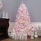 6.5ft. Pre-Lit Dunhill® White Fir Artificial Christmas Tree, Clear Lights